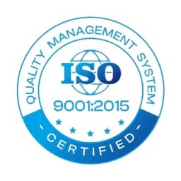 ISO 9001:2015 Quality Management System Certified